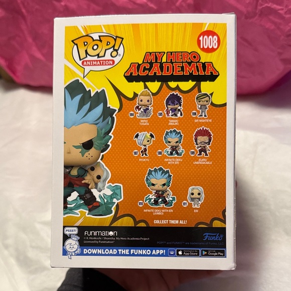Funko My Hero Academia Infinite Deku With Eri - Picture 5 of 8